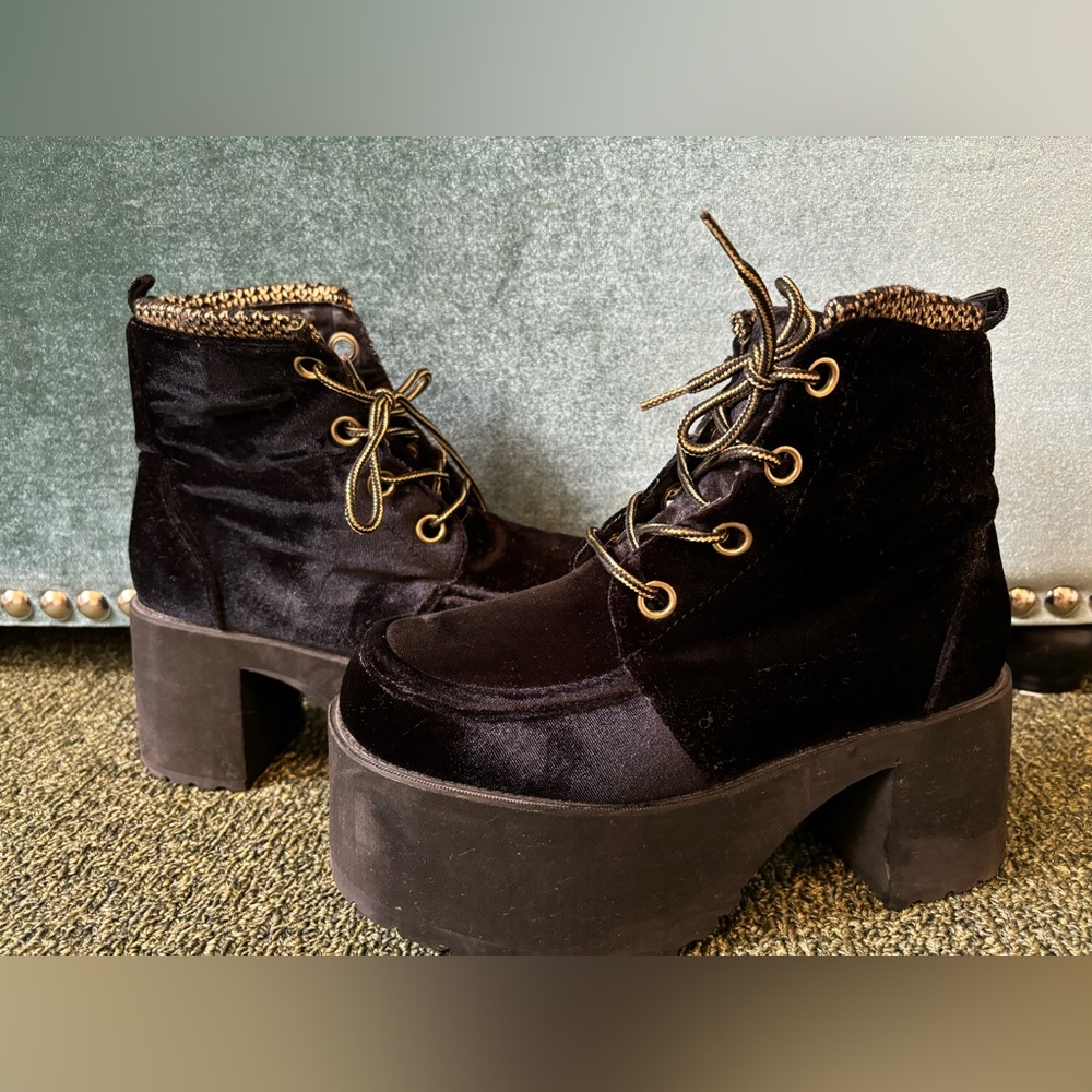Velvet TUK Platform Boots